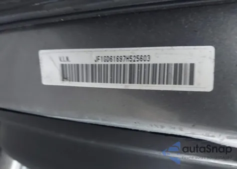 2007 Subaru Impreza 2.5I from USA, damaged, VIN JF1GD61697H525603